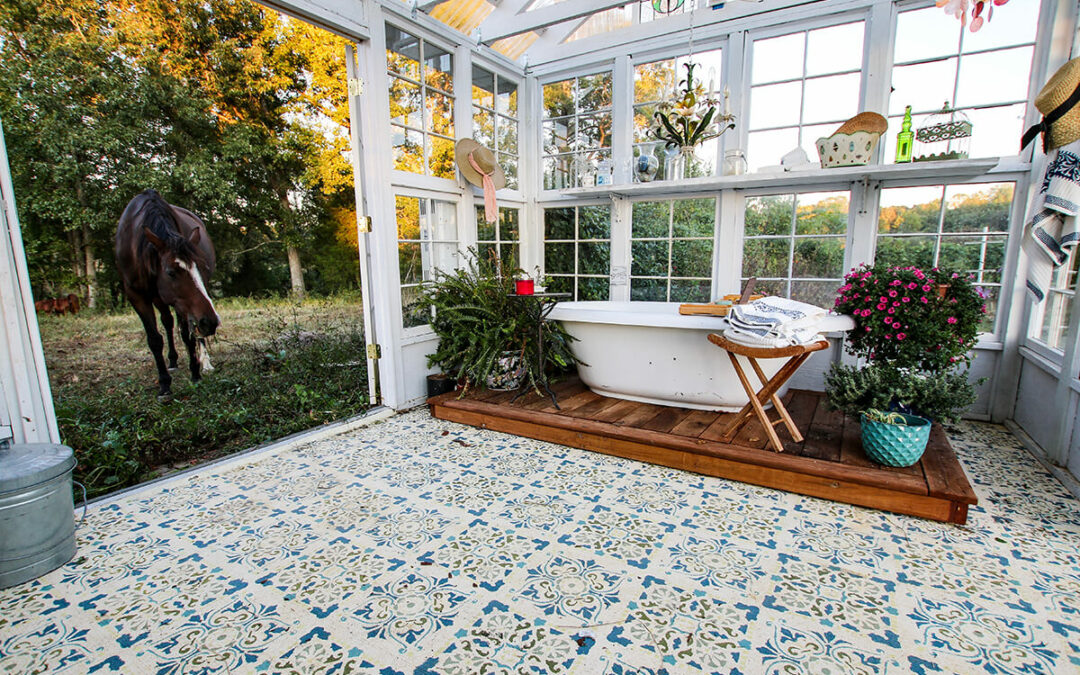 How to Repurpose Your Old Windows into a Greenhouse