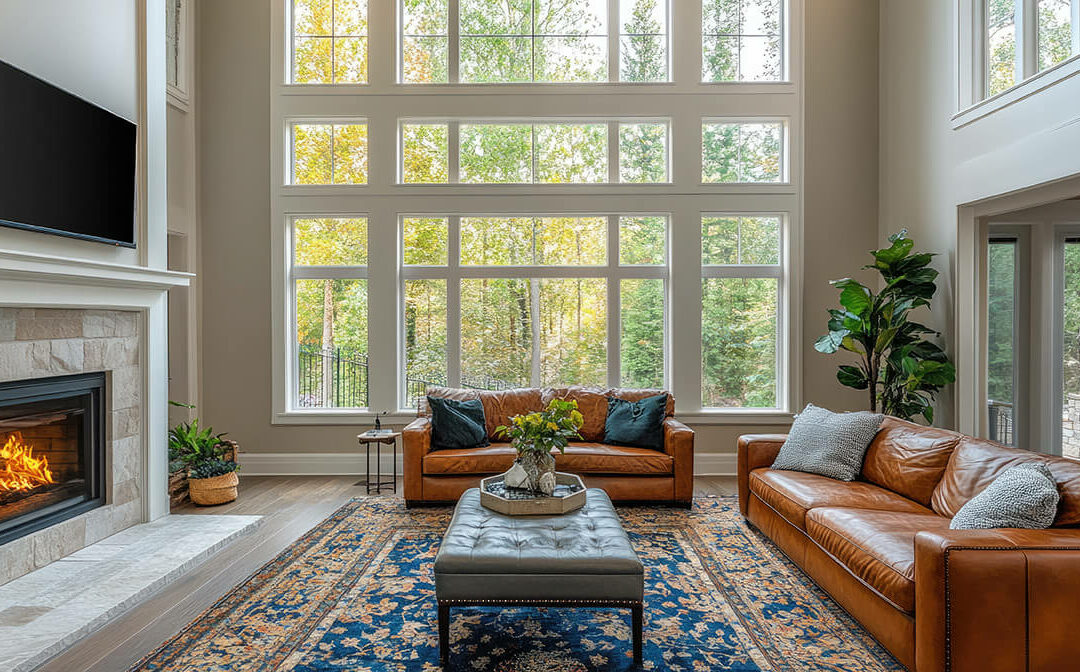 This luxurious living room