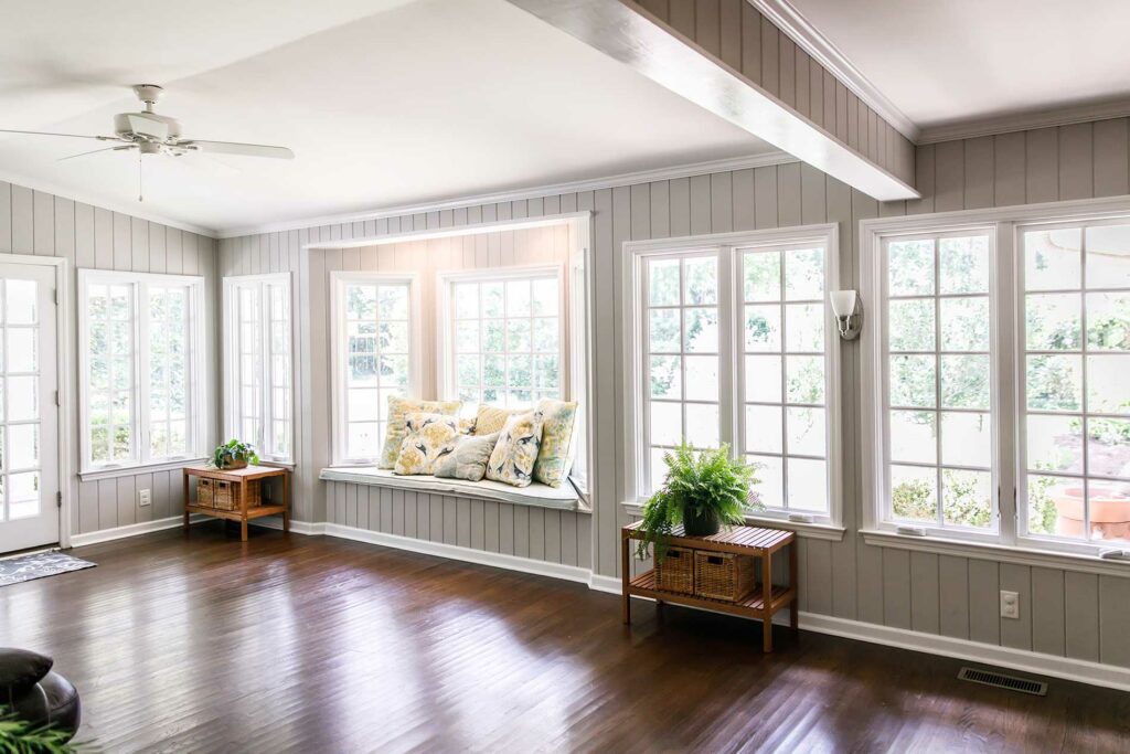 windows and glass from inside a home